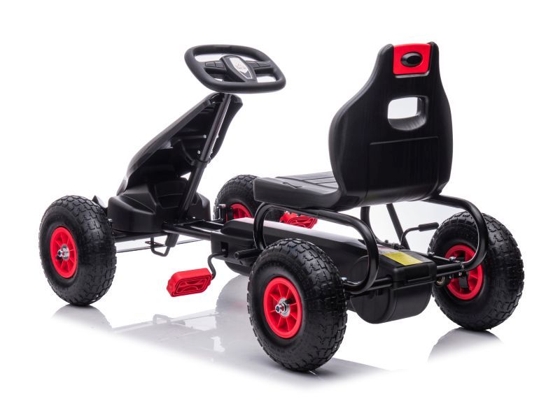 DUŻY GOKART NA PEDAŁY SUPER POWER 5, POMPOWANE KOŁA/G18 - obrazek 26