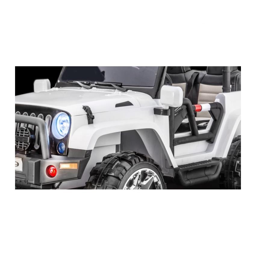 MEGA DWUOSOBOWY DZIP 4X4, WOLNY START, MIĘKKIE KOŁA, EXCLUSIVE/A999 - obrazek 15