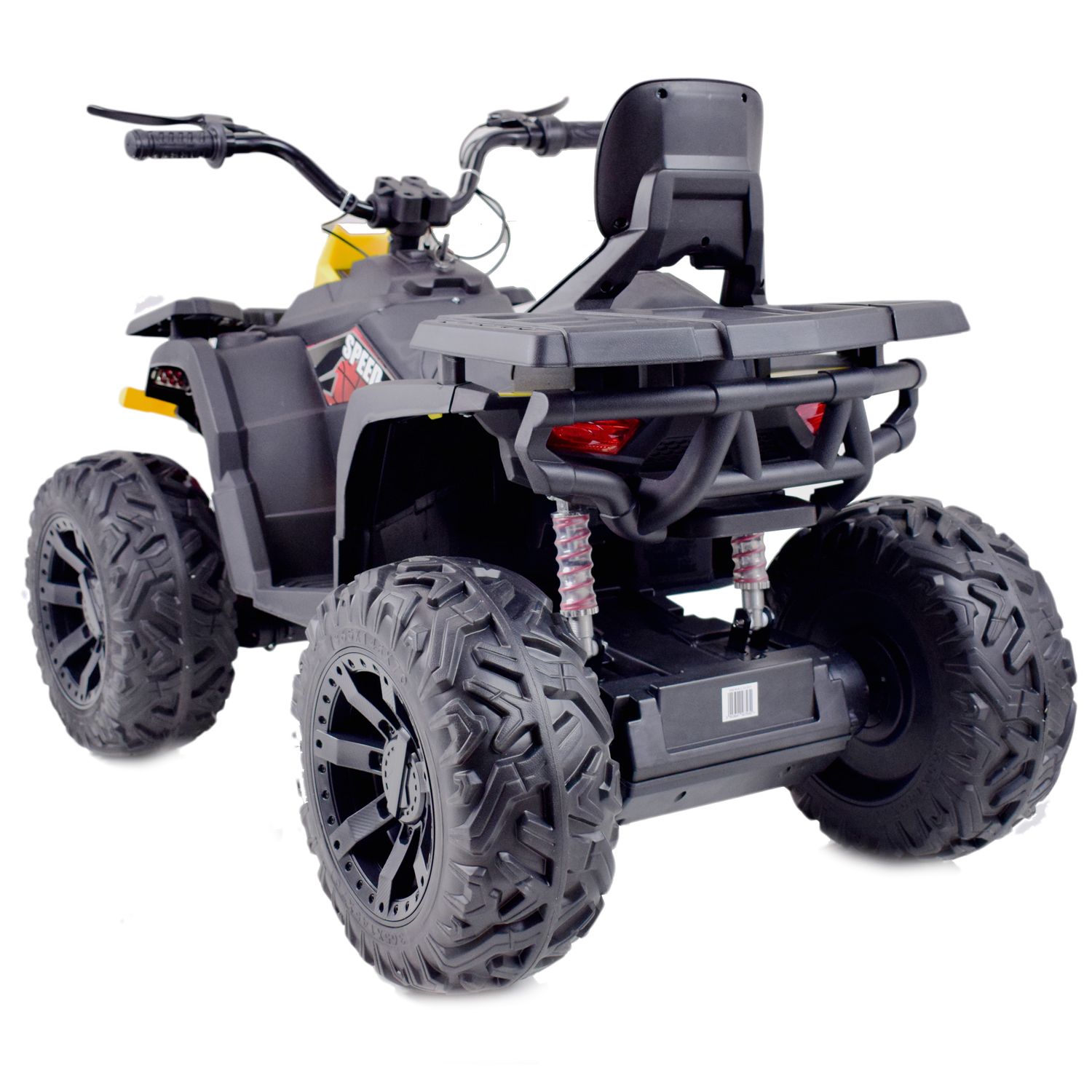MEGA QUAD TOP SPEED 4X45W, SUPER MOC, GAZ W MANETCE, HAMULCE, PILOT/JC-333 - obrazek 6