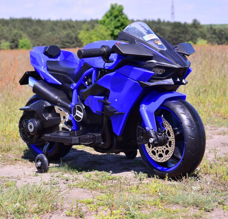 SUPER ŚCIGACZ 12 V, NOWOCZESNA BRYŁA, ŚWIECĄCE KOŁA, GAZ W MANETCE, DWA SILNIKI/MOTOR-H - obrazek 26