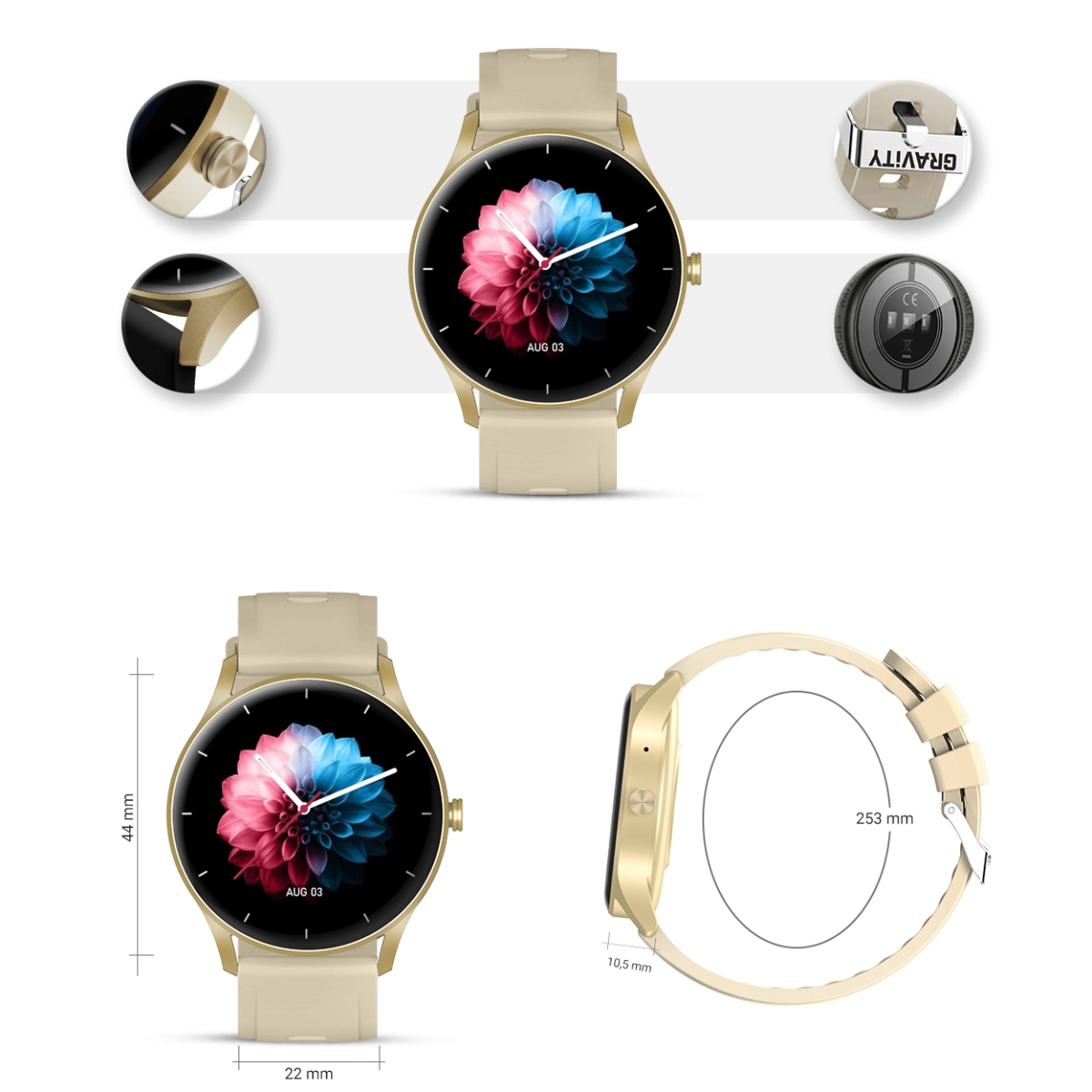 Smartwatch Gravity GT2-4 - obrazek 7