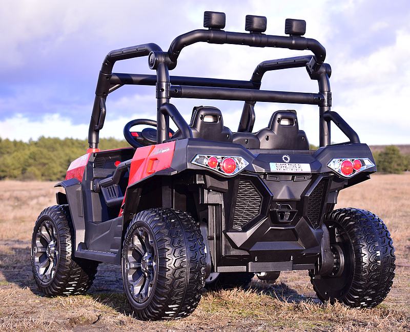 MEGA BUGGY UTV DLA 2 DZIECI, 4 SILNIKI, MIĘKKIE SIEDZENIE, MIĘKKIE KOŁA/7988-HIGH - obrazek 9