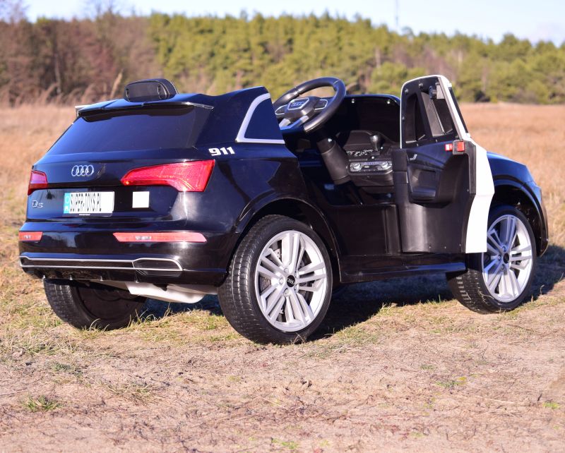 AUDI Q5 POLICJA , MIĘKKIE KOŁA, MIĘKKIE SIEDZENIE, RADIO FM, BLUETOOTH - PEŁNA OPCJA/S305 - obrazek 2