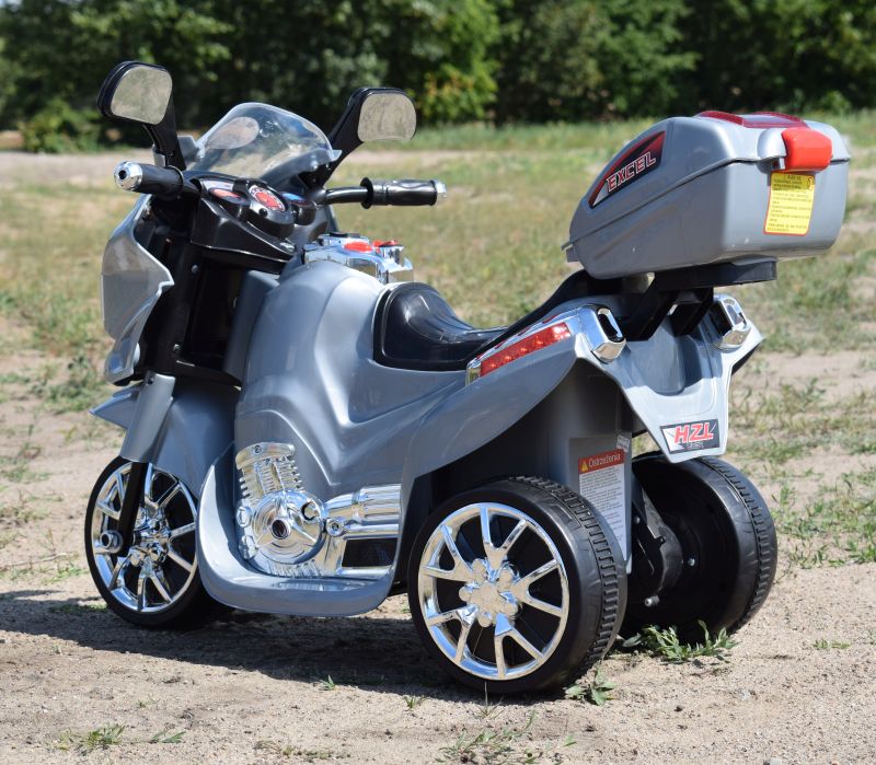 MOTOREK, MOTOR ŚCIGACZ Z KUFERKIEM / ST-C051 - obrazek 9