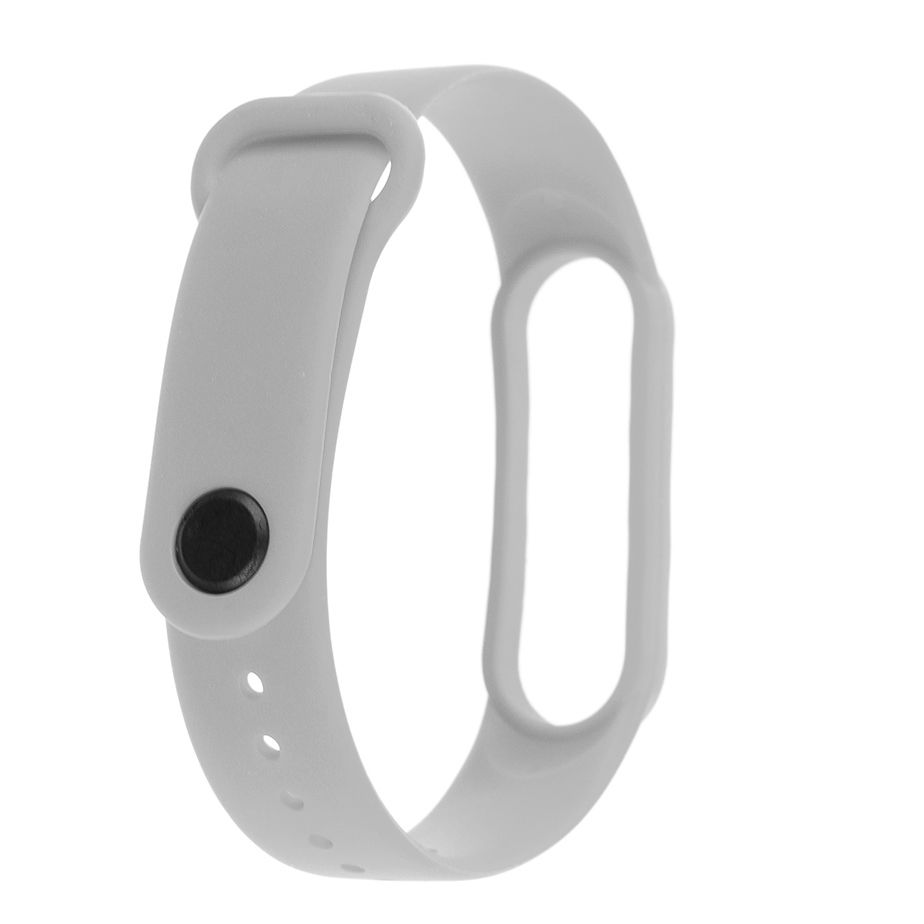 Pasek silikonowy do Xiaomi 5/6 - szary - obrazek 2