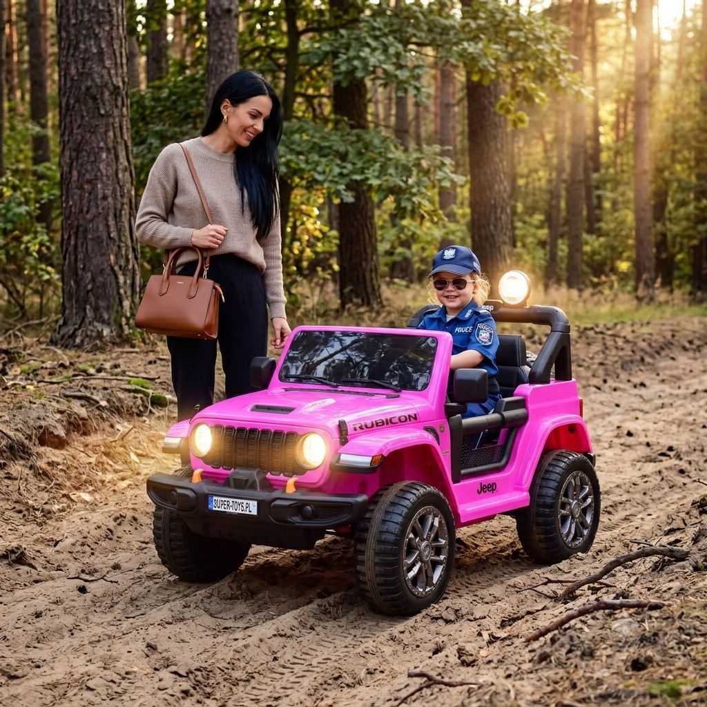 JEEP WRANGLER RUBICON 24V.800 Watt, 4x4 - obrazek 8