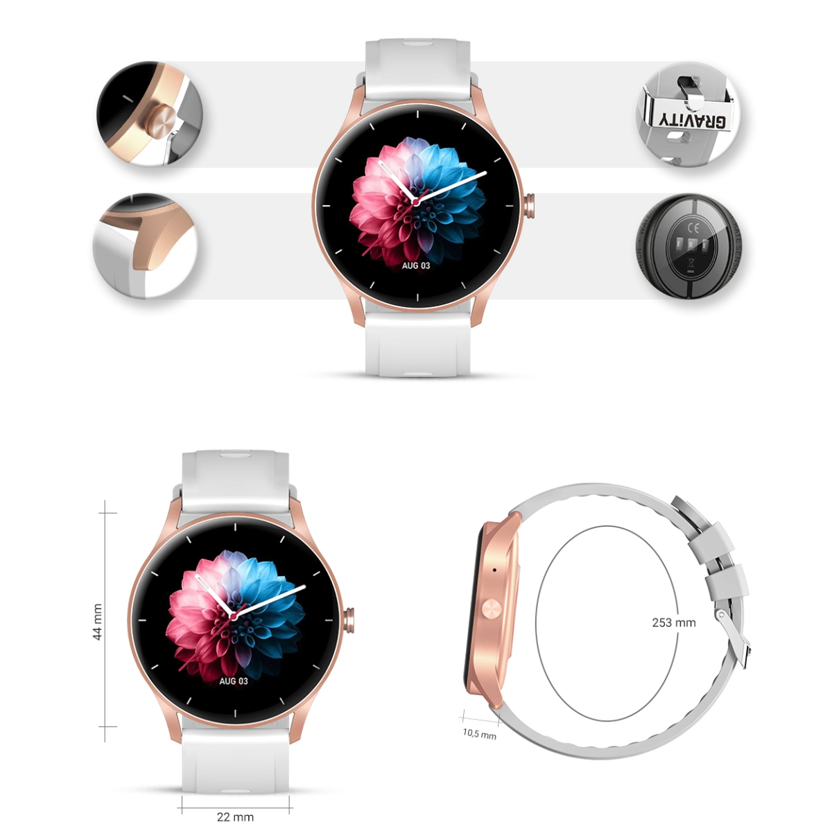 Smartwatch Gravity GT2-5 - obrazek 7