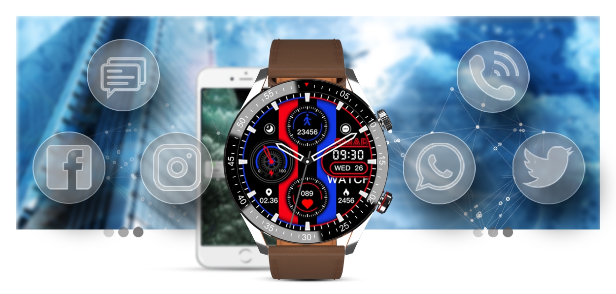 Smartwatch Męski Gravity GT4-7 - obrazek 8