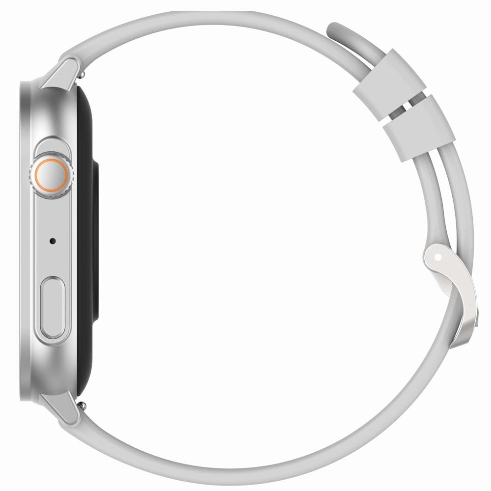 Smartwatch Gravity GT15-8 Szary Pasek Silikonowy + Srebrna Bransoleta - obrazek 6