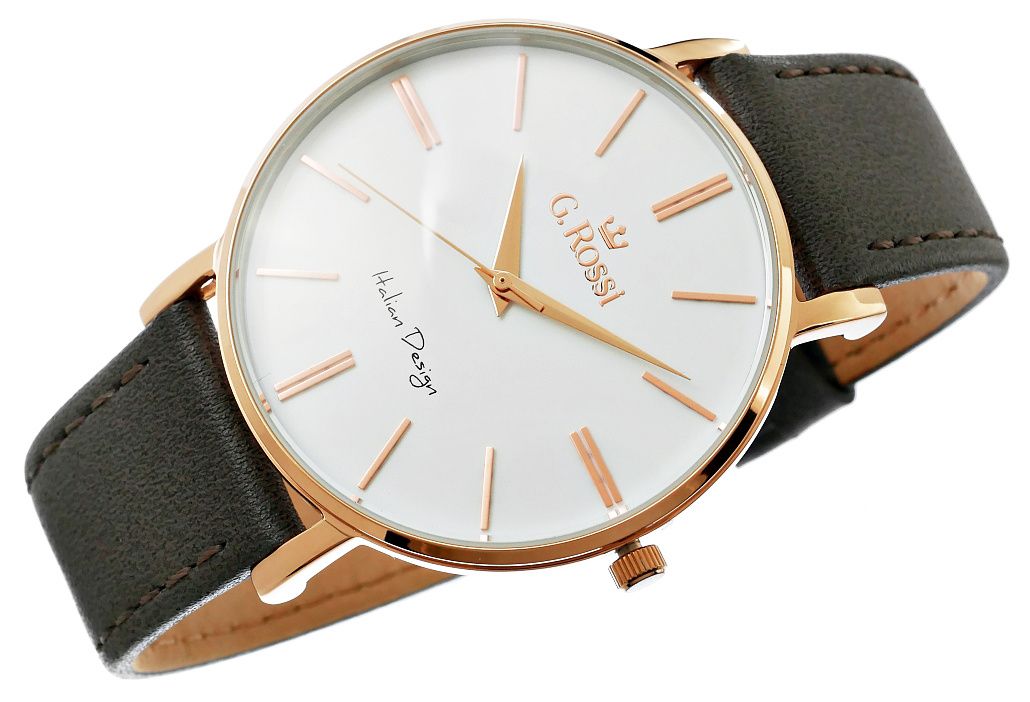 Zegarek Męski G.ROSSI 10401A2-3B4 + BOX - obrazek 6