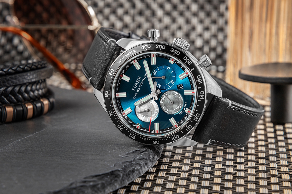 Zegarek Męski TIMEX Waterbury Traditional Chronograph TW2Y18600 + BOX - obrazek 6