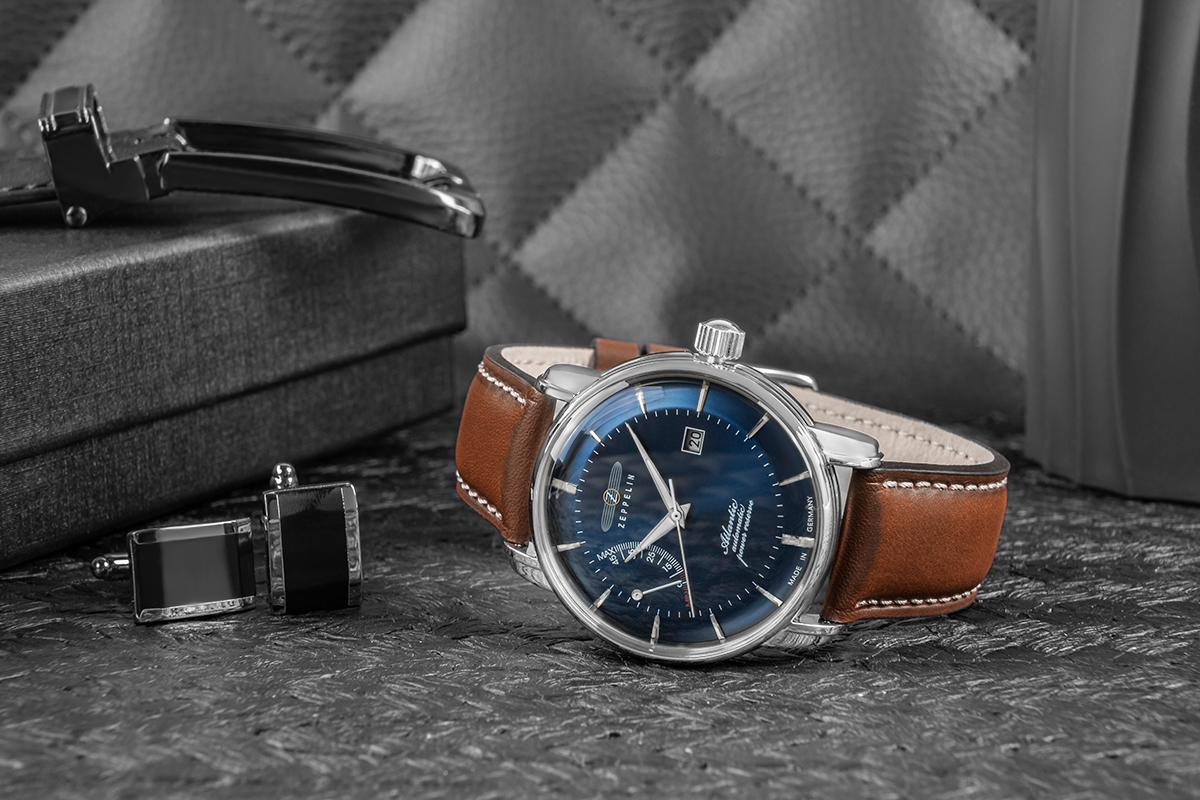 Zegarek Męski ZEPPELIN Atlantic Automatic Power Reserve 8462-3 + BOX - obrazek 6