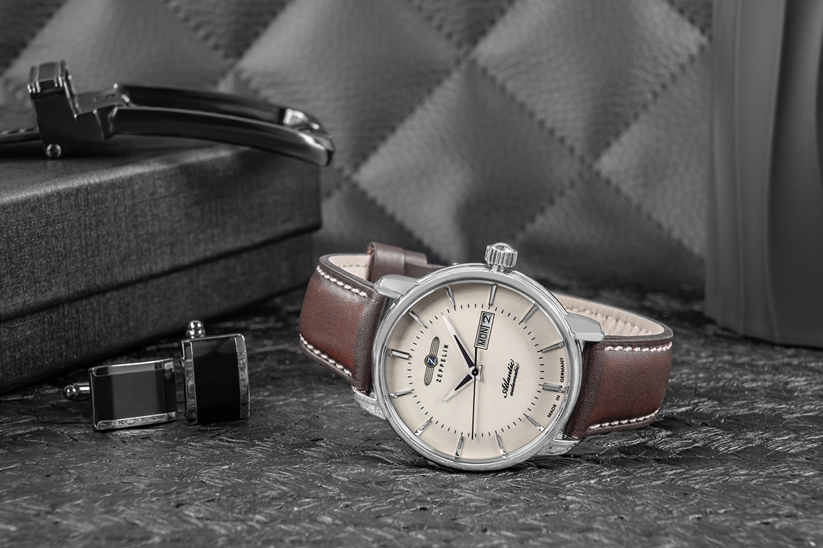 Zegarek Męski ZEPPELIN Atlantic Automatic 8466-5 + BOX - obrazek 6