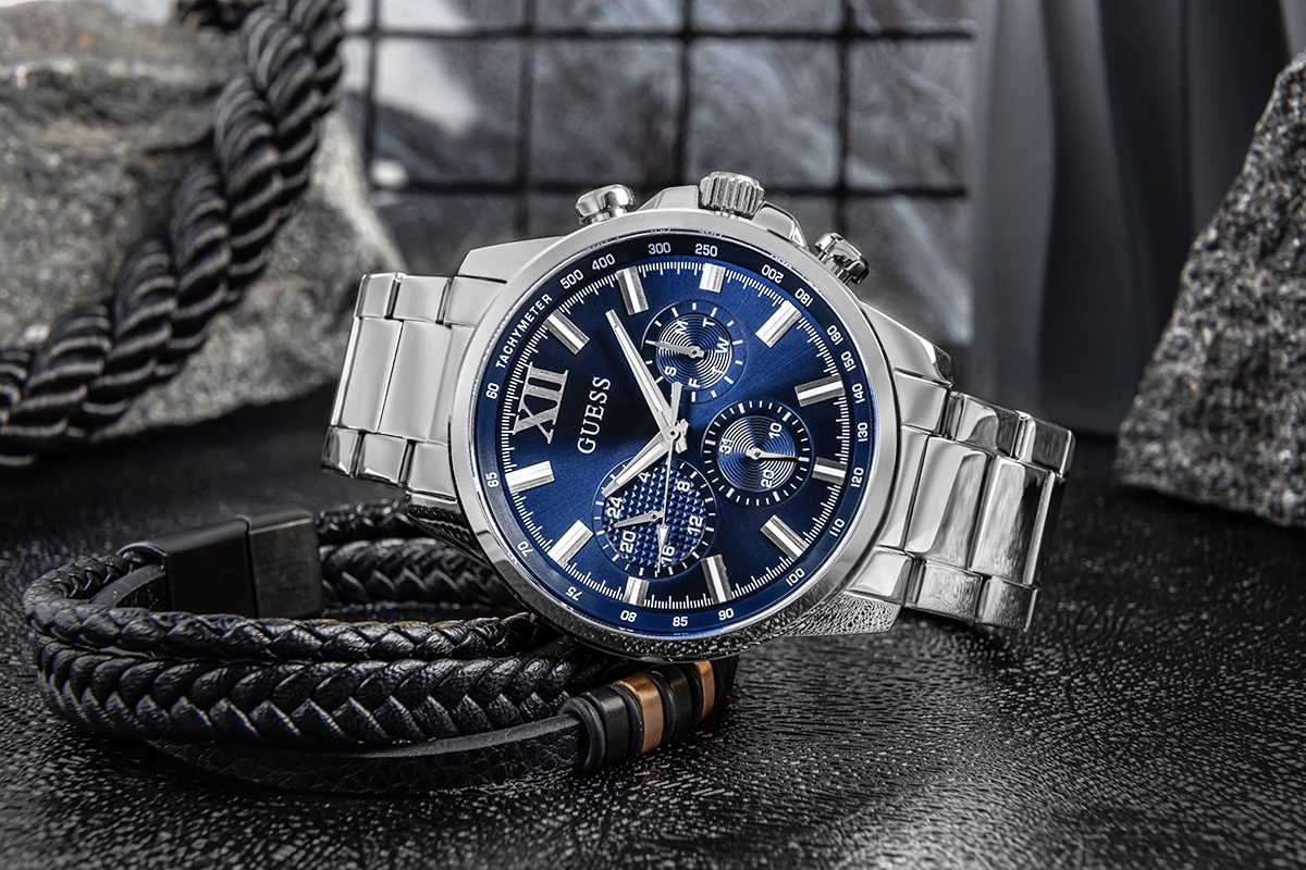 Zegarek Męski Guess Walker GW0900G4 + BOX - obrazek 6