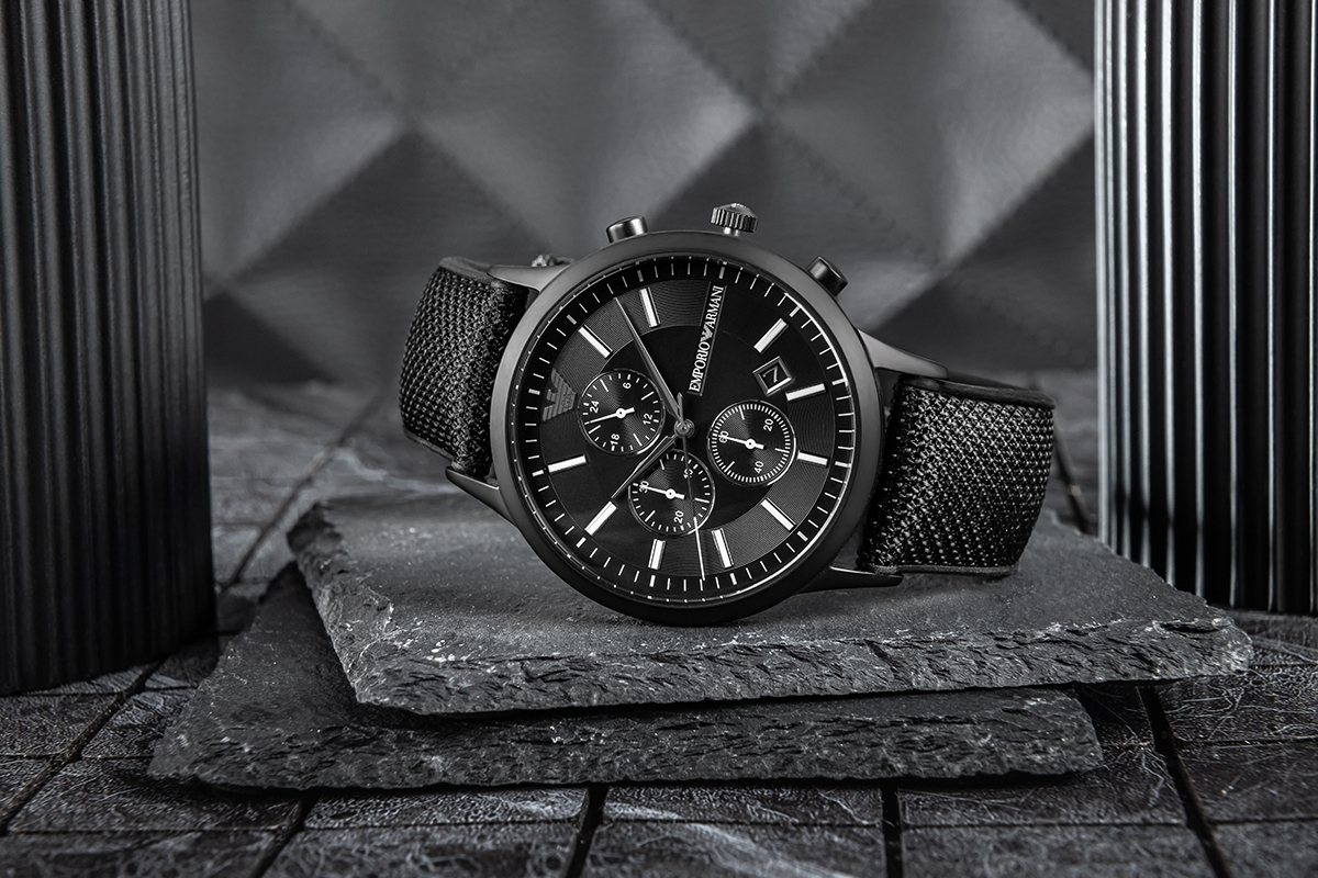 Zegarek Męski EMPORIO ARMANI Renato AR11457 + BOX - obrazek 6