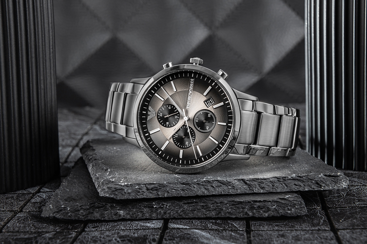 Zegarek Męski EMPORIO ARMANI Renato AR11531 + BOX - obrazek 6