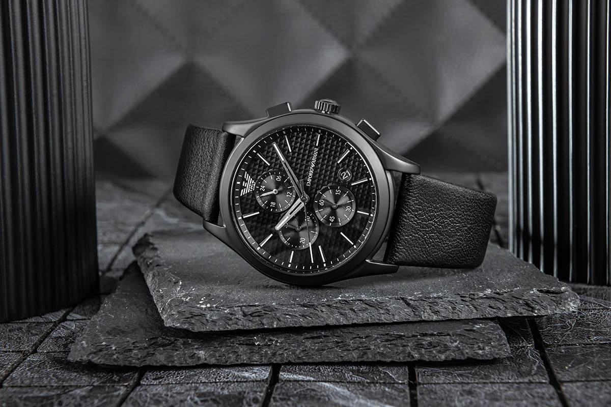 Zegarek Męski + Bransoleta EMPORIO ARMANI Paolo AR80070SET + BOX - obrazek 6