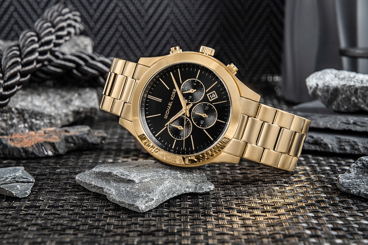 Zegarek Męski + Etui na karty MICHAEL KORS MK1076SET + BOX - obrazek 6