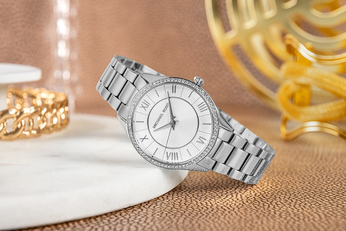 Zegarek Damski Michael Kors Lauryn + biżuteria MK4851SET + BOX - obrazek 6