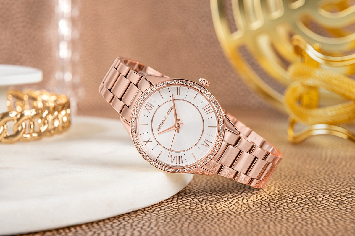 Zegarek Damski Michael Kors Lauryn + biżuteria MK4850SET + BOX - obrazek 6