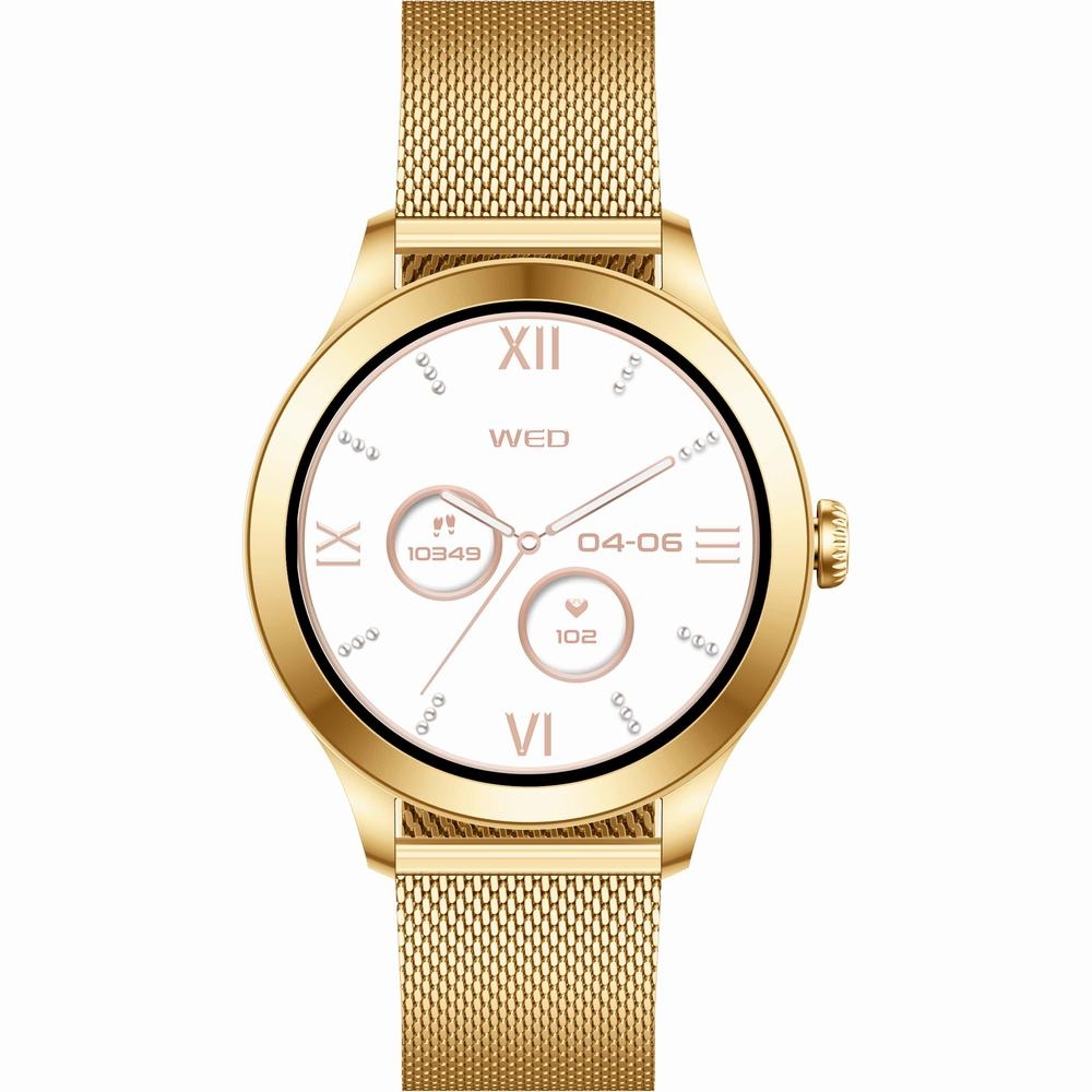 Smartwatch Gravity Różowo Złoty 2 Paski GT25-1 PRO - obrazek 6