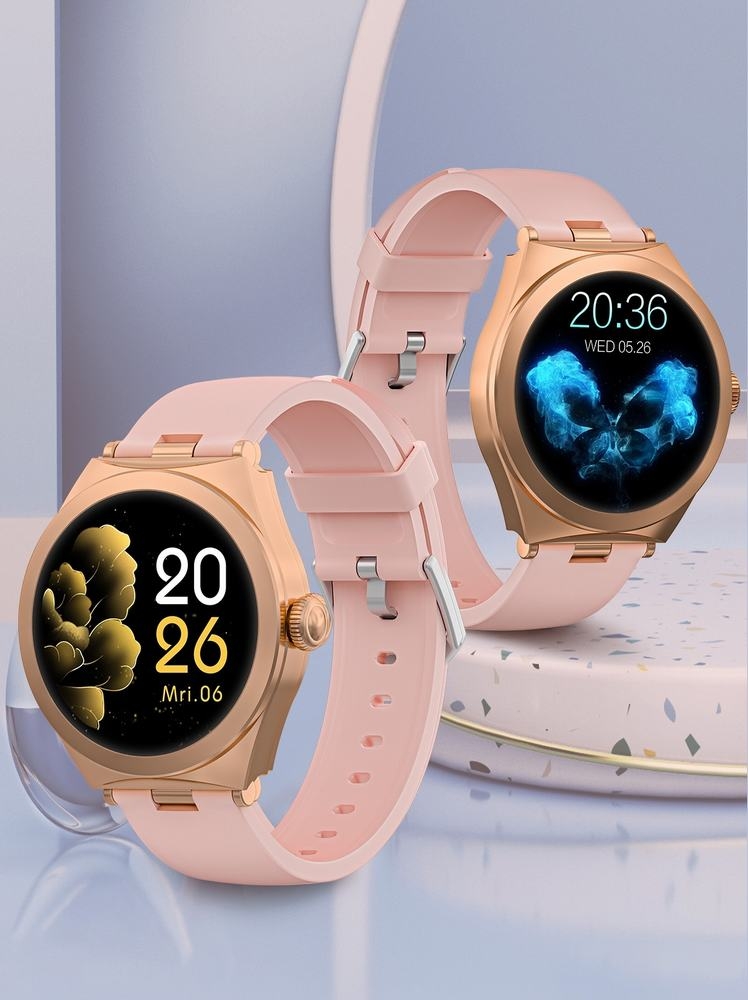Smartwatch Gravity Różowe Złoto Różowy GT25-2 - obrazek 5