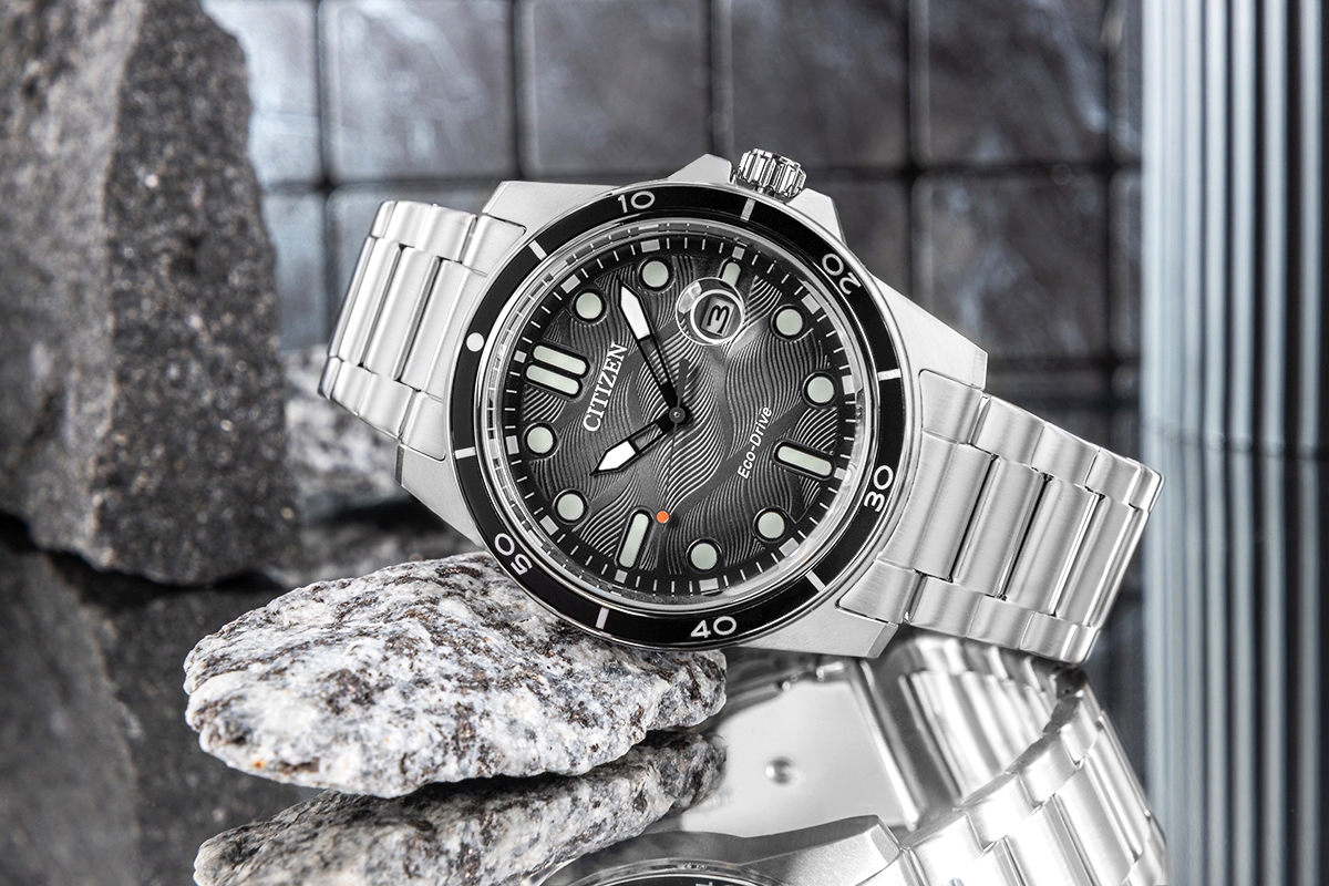 Zegarek Męski CITIZEN Marine Sporty Eco-Drive AW1816-89E + BOX - obrazek 6