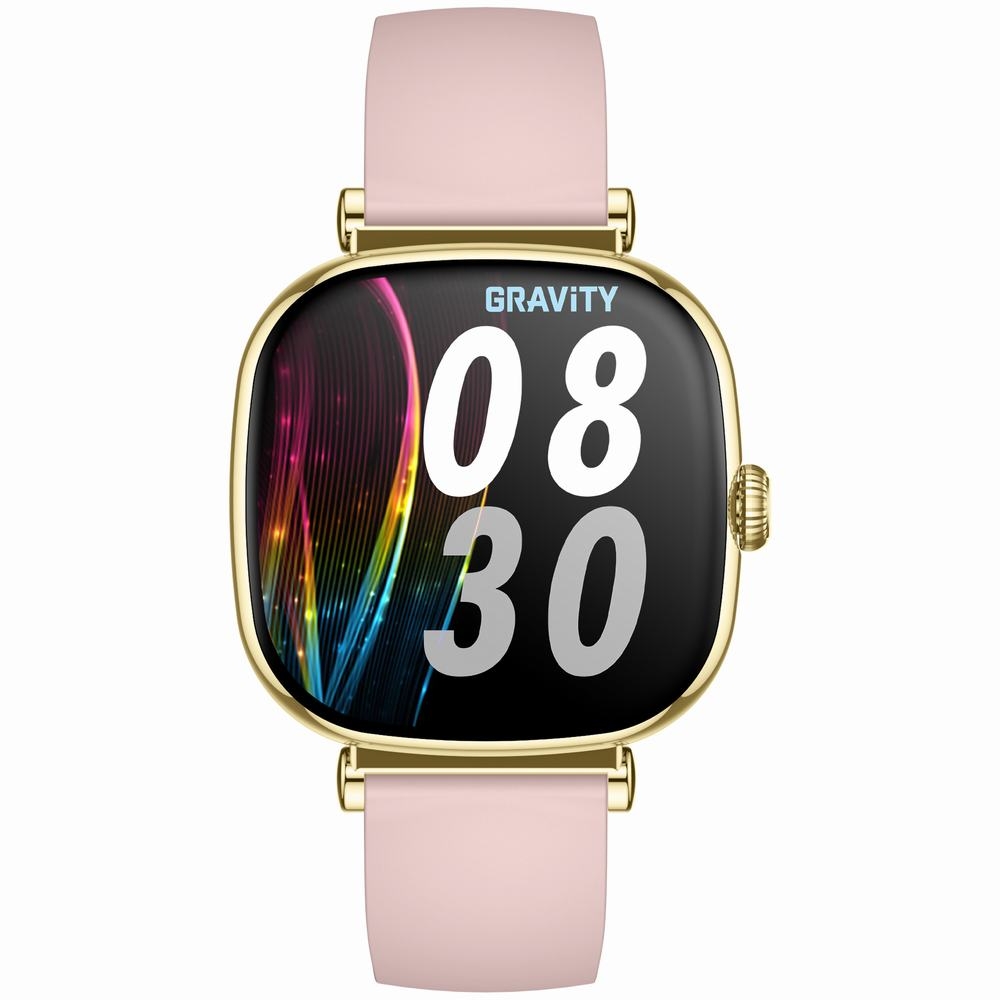 Smartwatch Gravity Złoty Bransoleta + Pasek GT32-1 - obrazek 6