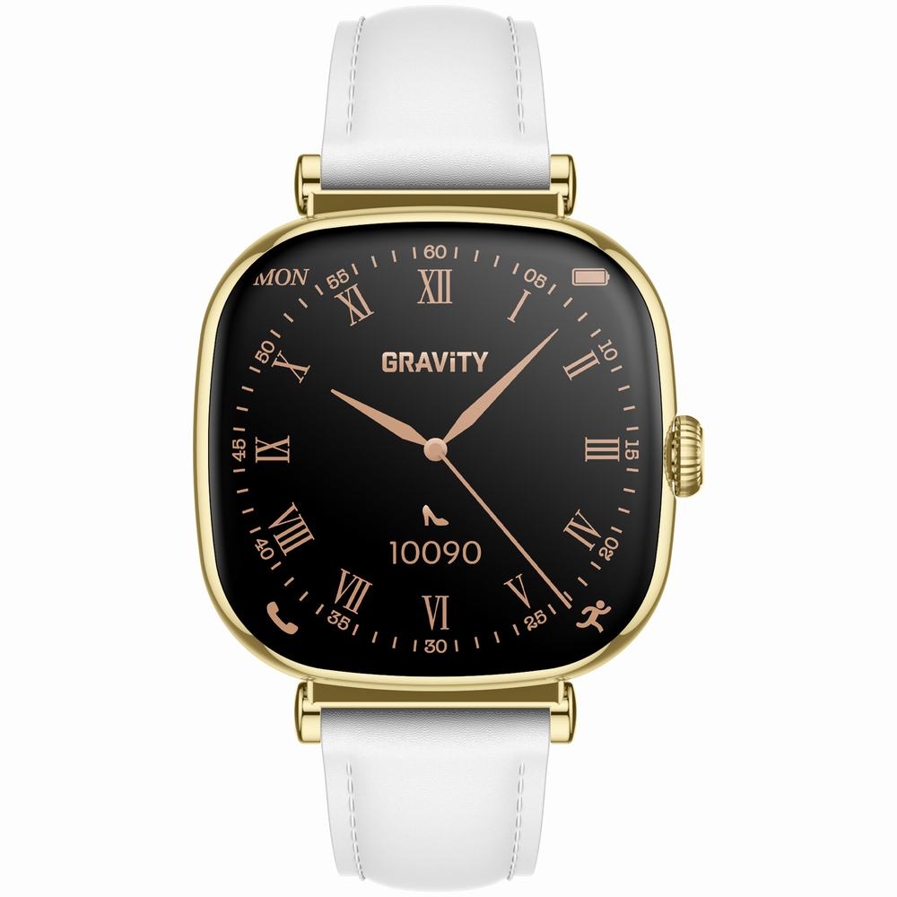 Smartwatch Gravity Złoty Bransoleta + Pasek GT32-2 - obrazek 6