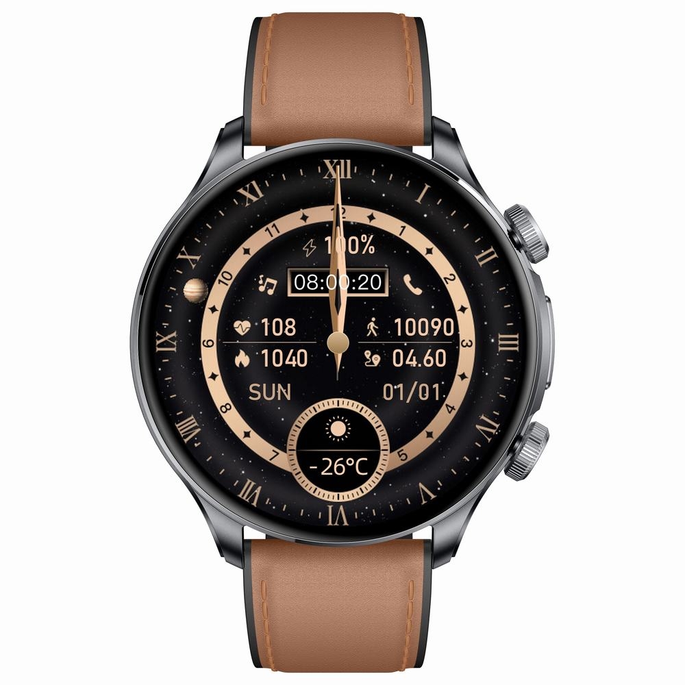 Smartwatch Gravity Czarny 2 Paski GT35-1 - obrazek 6