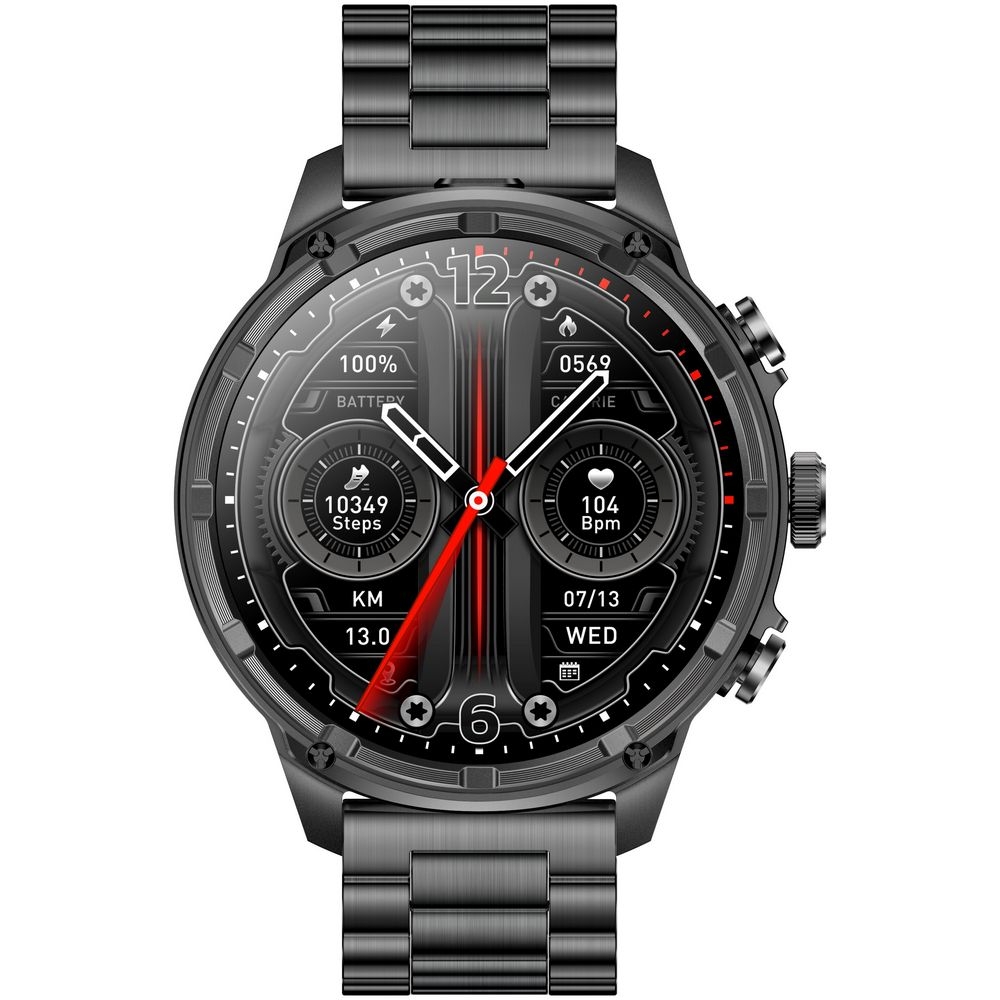 Smartwatch Gravity Czarny Pasek + Bransoleta GT41-2 - obrazek 6