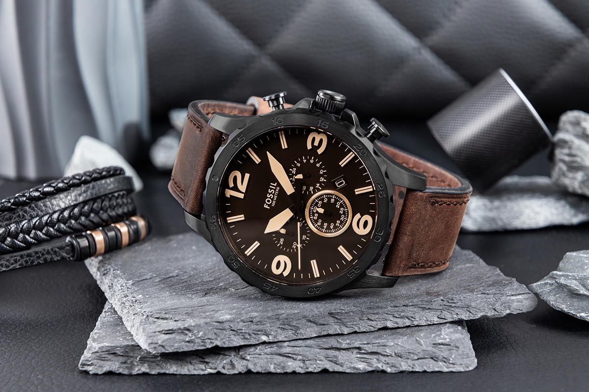 Zegarek Męski FOSSIL Nate JR1487 + BOX - obrazek 6