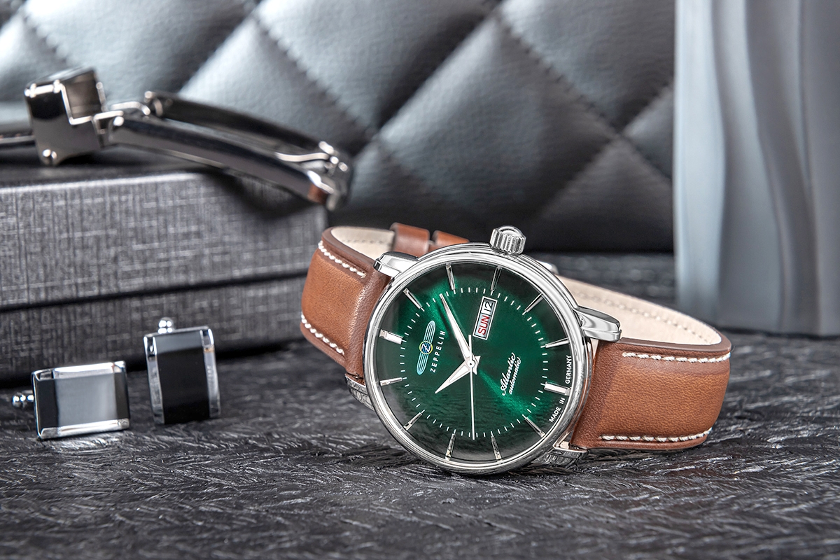 Zegarek Męski ZEPPELIN Atlantic Automatic 8466-4 + BOX - obrazek 6