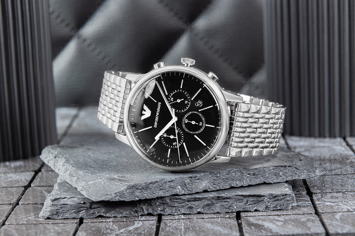 Zegarek Męski Emporio Armani Minimalist AR11772 + BOX - obrazek 6