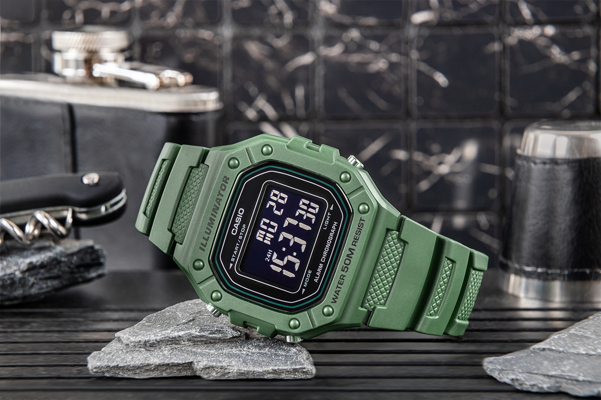 Zegarek CASIO W-218H-3BVEF Unisex + BOX - obrazek 6