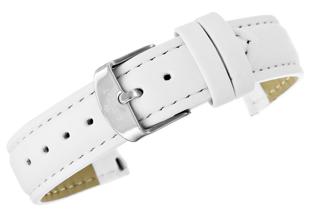 Pasek Damski do Smartwatch GIEWONT GW300 GWP18W - Leather White - obrazek 4