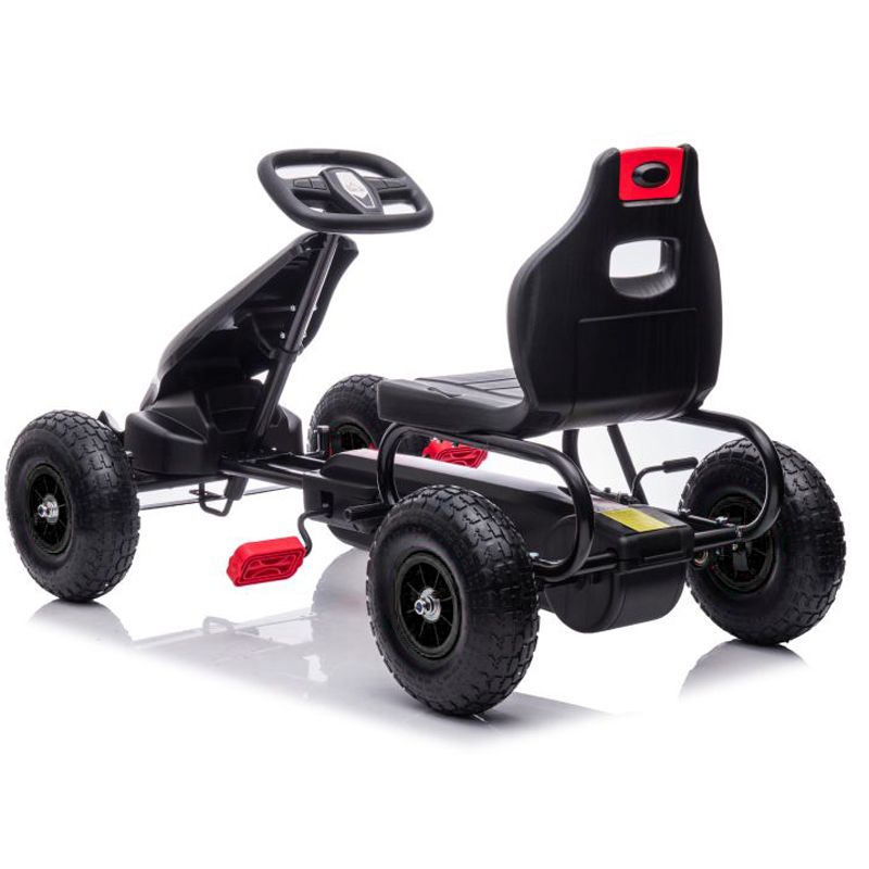 DUŻY GOKART NA PEDAŁY SUPER POWER 5, POMPOWANE KOŁA/G18 - obrazek 7