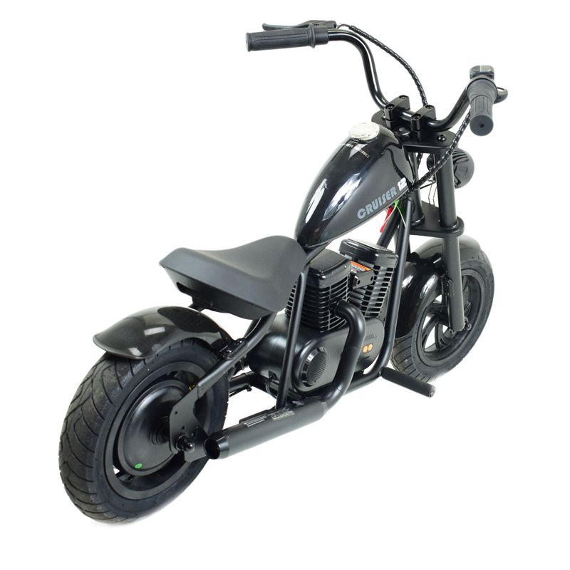 REWELACYJNY MOTOR CRUISER 12 PLUS, IMITACJA WYDECHU, DŹWIĘKI, POMPOWANE KOŁA/RL-MB03P - obrazek 7