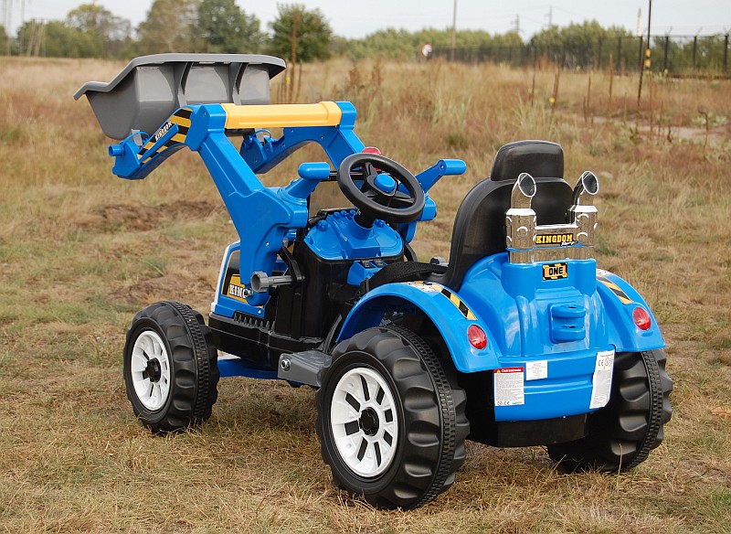 MOCNY TRAKTOR Z ŁYŻKĄ KINGDOM 12V DWIE PRĘDKOŚCI/JS328A - obrazek 15