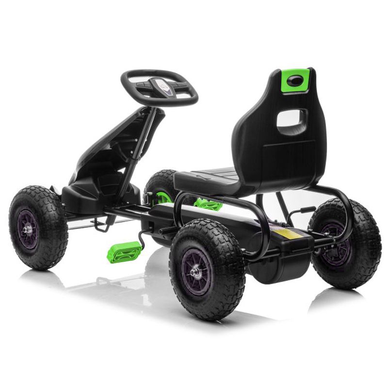 DUŻY GOKART NA PEDAŁY SUPER POWER 5, POMPOWANE KOŁA/G18 - obrazek 21