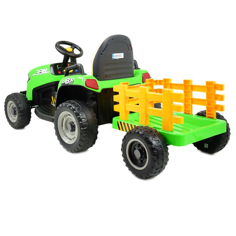 SUPER TRAKTOR LABOR- NA AKUMULATOR Z PRZYCZEPĄ I KIPREM/BBH030 - obrazek 15
