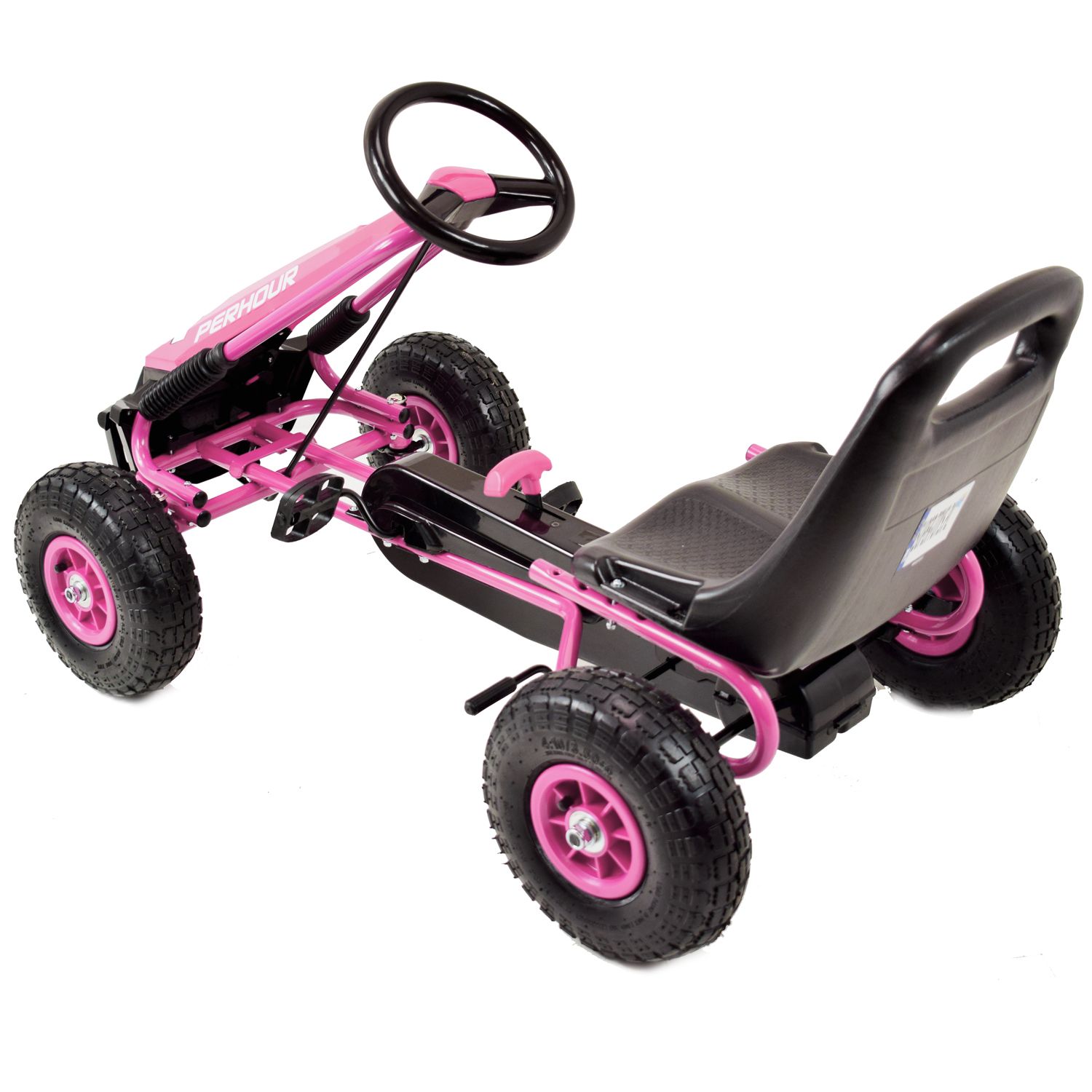 NAJNOWSZY GOKART NA PEDAŁY OFF ROAD, POMPOWANE KOŁA, HAMULCE/G205 - obrazek 7