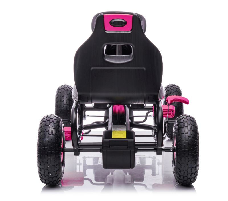 DUŻY GOKART NA PEDAŁY SUPER POWER 5, POMPOWANE KOŁA/G18 - obrazek 34