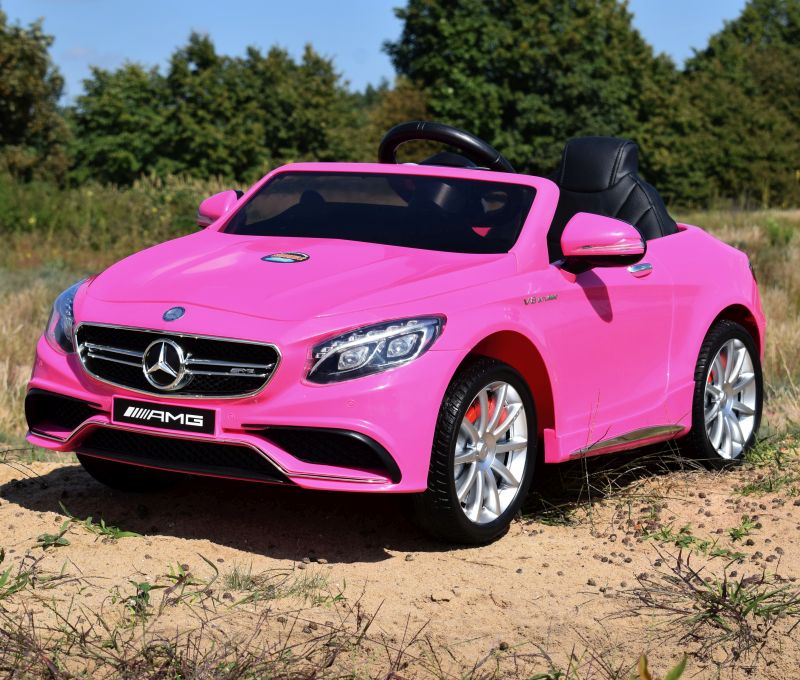 MERCEDES S63 AMG LICENCJA, MIĘKKIE KOŁA EVA FULL OPCJA, WOLNY START, MIĘKKIE SIEDZENIE/HL169 - obrazek 8