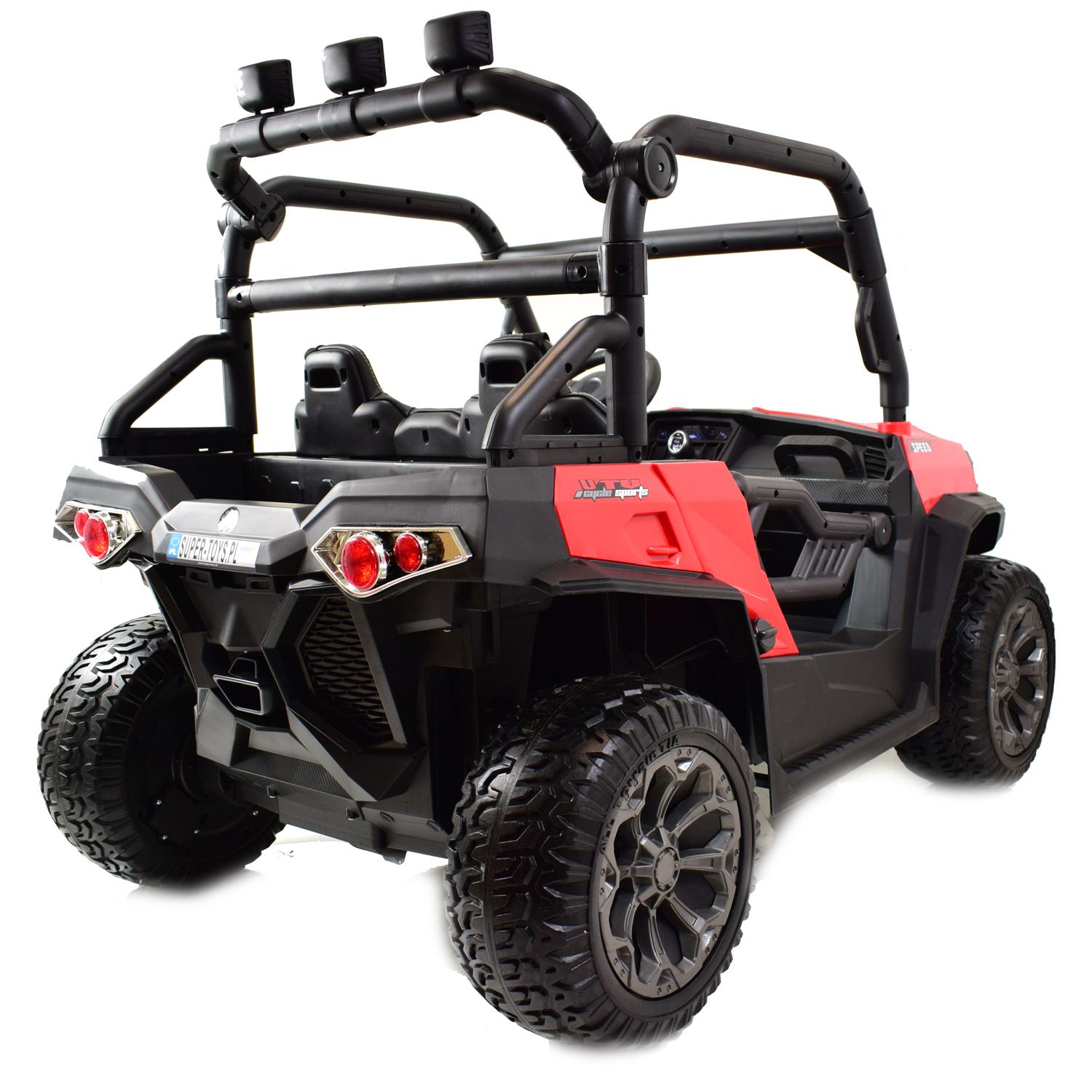 MEGA BUGGY UTV DLA 2 DZIECI, 4 SILNIKI, MIĘKKIE SIEDZENIE, MIĘKKIE KOŁA/7988-HIGH - obrazek 14