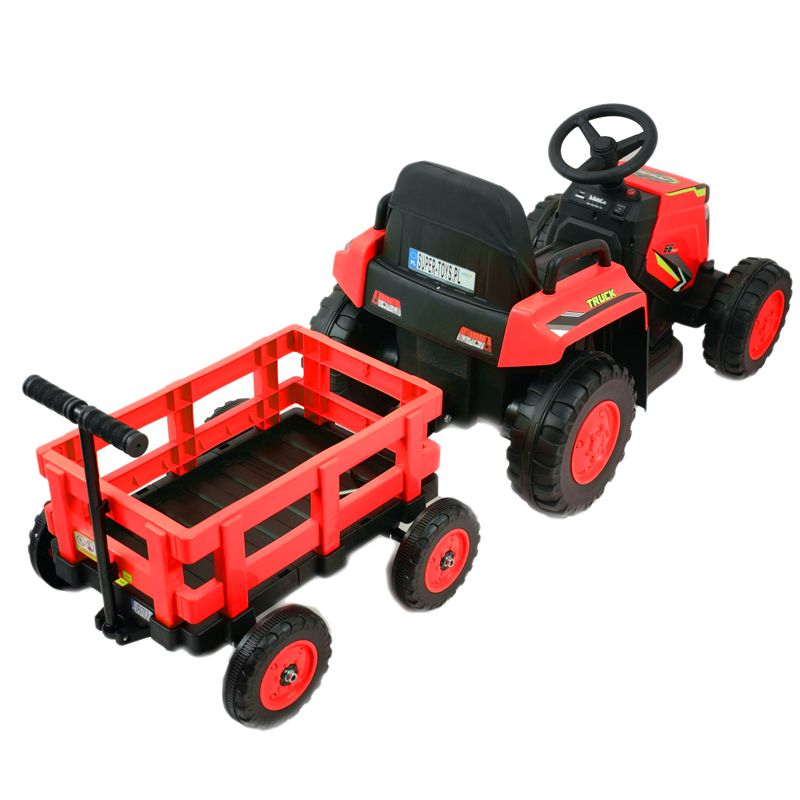 SUPER TRAKTOR "TRUCK"- NA AKUMULATOR Z PRZYCZEPĄ,WÓZEK,PILOT,APLIKACJA/DLSX18 - obrazek 8