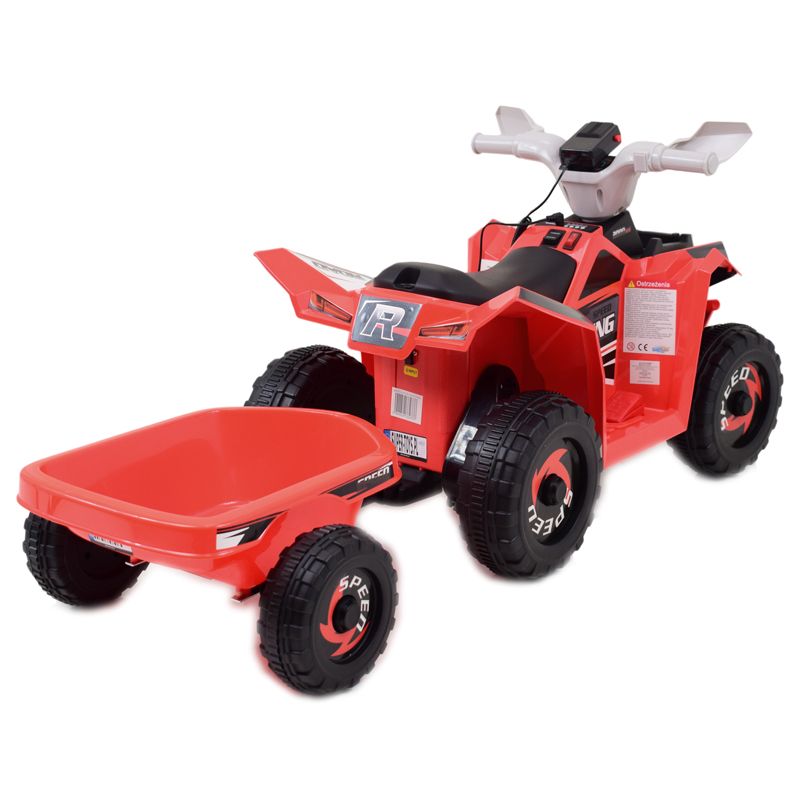 QUAD ATV ROAD Z PRZYCZEPĄ I MEGAFONEM/XMX630T - obrazek 14