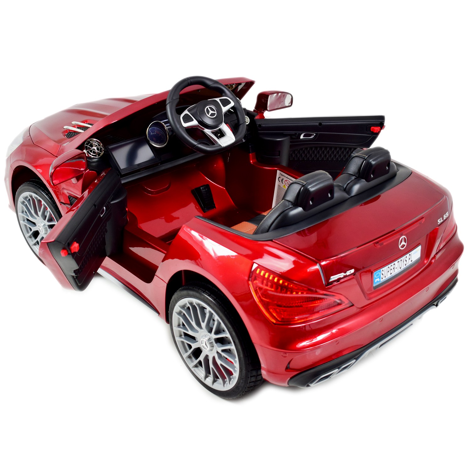 MERCEDES SL65 AMG PILOT, WOLNY START, WALIZKA DO AKUMULATORA , MP4 /XMX602 - obrazek 28