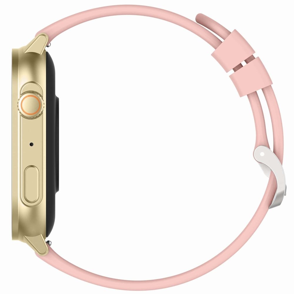 Smartwatch Gravity GT15-7 Różowy Pasek Silikonowy + Złota Bransoleta - obrazek 6