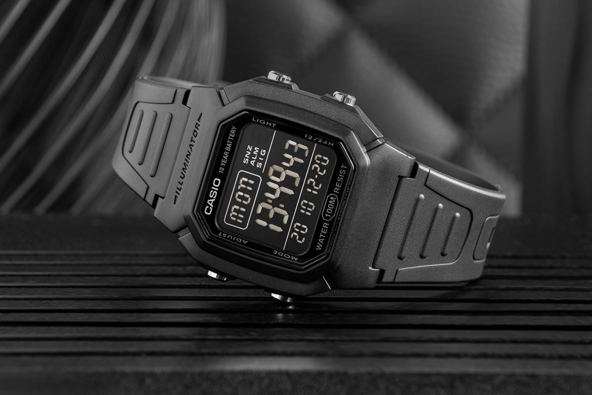 Zegarek Męski CASIO W-800H-1BVDF + BOX - obrazek 5